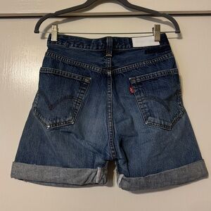RE/DONExLEVIS Collab denim shorts